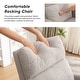 preview thumbnail 121 of 171, HOMYKA 28" Wide Rocking Chair for Nursery with Solid Wood Leg