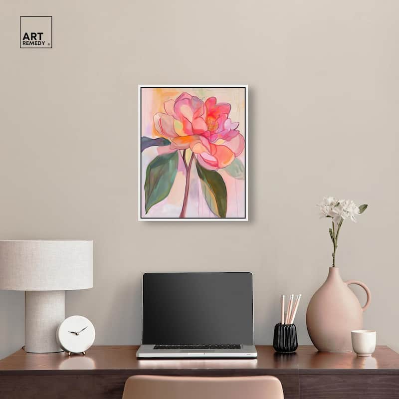 Softly Unfurling I Canvas by Art Remedy