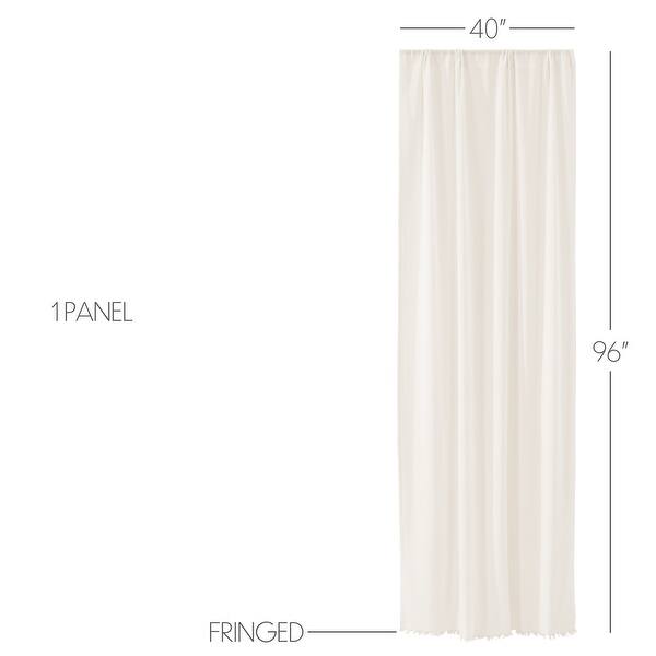 tobacco cloth panels Tobacco Cloth Antique White Panel 96x40 - Bed Bath & Beyond