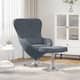 Option Dark Grey With Footstool