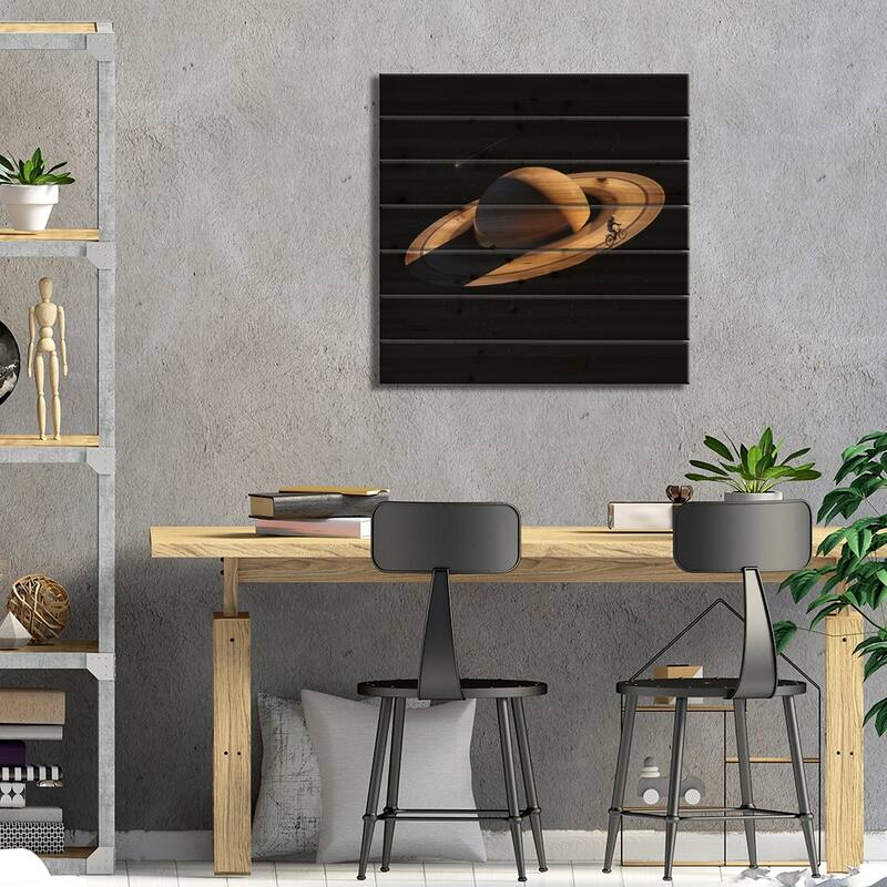 Wandering II Print On Wood by Nicebleed - Multi-Color