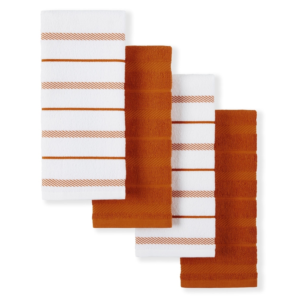 Burnt orange dish towels store