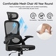 preview thumbnail 5 of 9, SIHOO Ergonomic High Back Office Chair for Big and Tall People Black