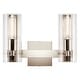 preview thumbnail 10 of 12, Kichler 55167 Jemsa 2 Light 14" Wide Vanity Light