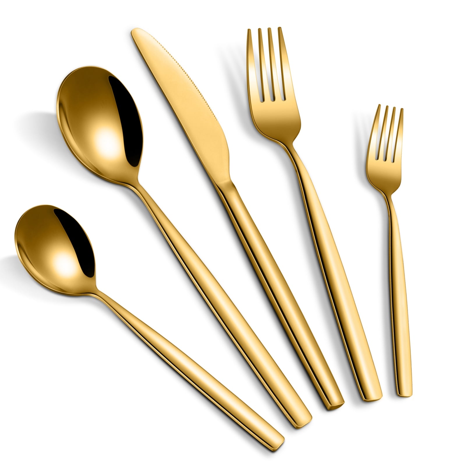 Garvee 30-Piece Stainless Steel Flatware Sets, Service for 6