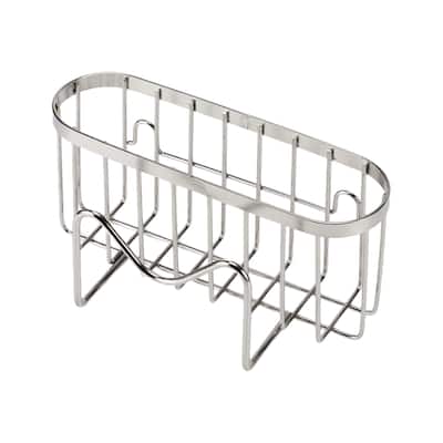 1 Set Sink Caddy Organizer, Sponge Holder, Kitchen Sink Caddy Organizer, Sink Caddy Organizer, 6.50"x3.03"x2.99"