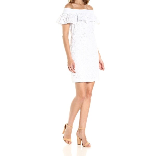 white eyelet dress canada