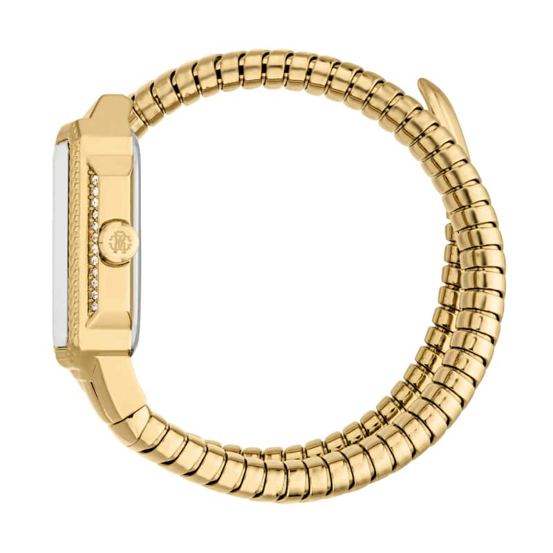 Roberto Cavalli Women's RC5L115M0035 Quartz Watch - Gold-Tone