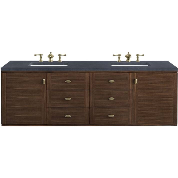 James Martin Vanities 670-V72-3CSP Amberly 72" Free Standing or Wall
