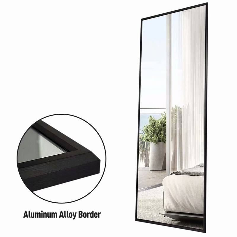 Carson Carrington Salmijarvi Wide Frame Full Length Floor Mirror