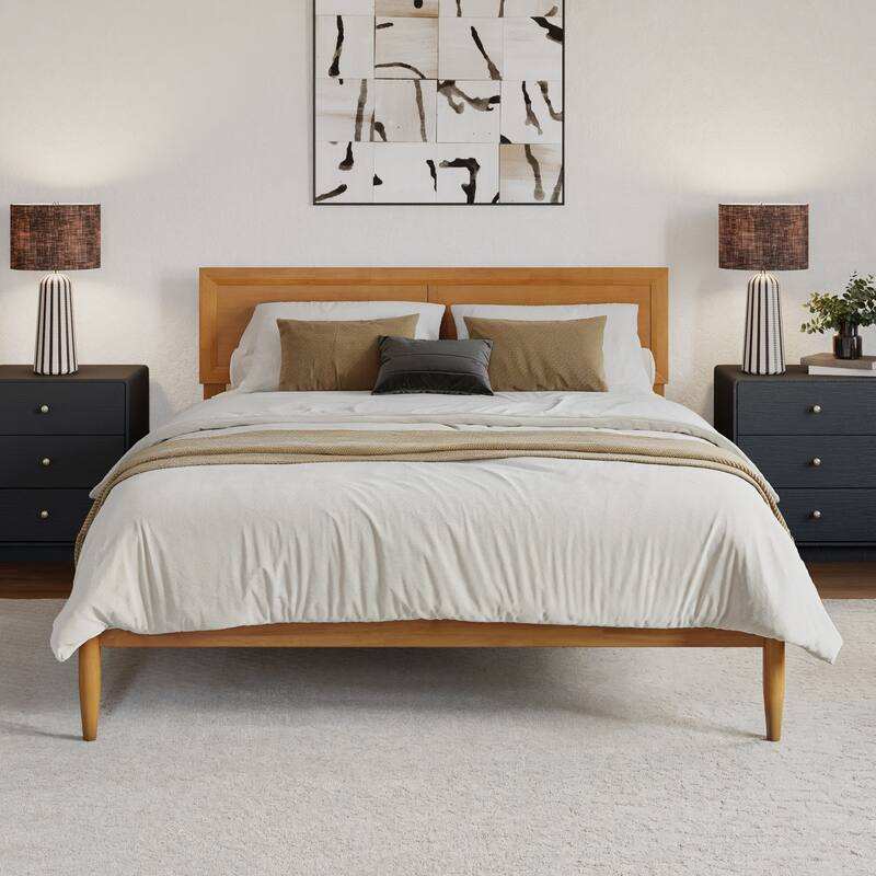Ellarie Platform Bed with Adjustable Headboard