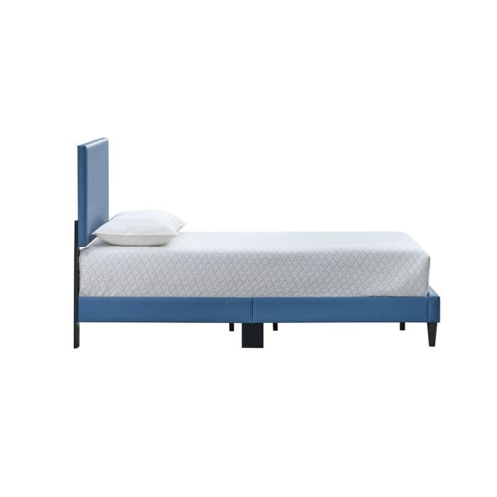 GDF Studio - Emily Modern Upholstered Bed with Adjustable Headboard (Mattress Not Included)