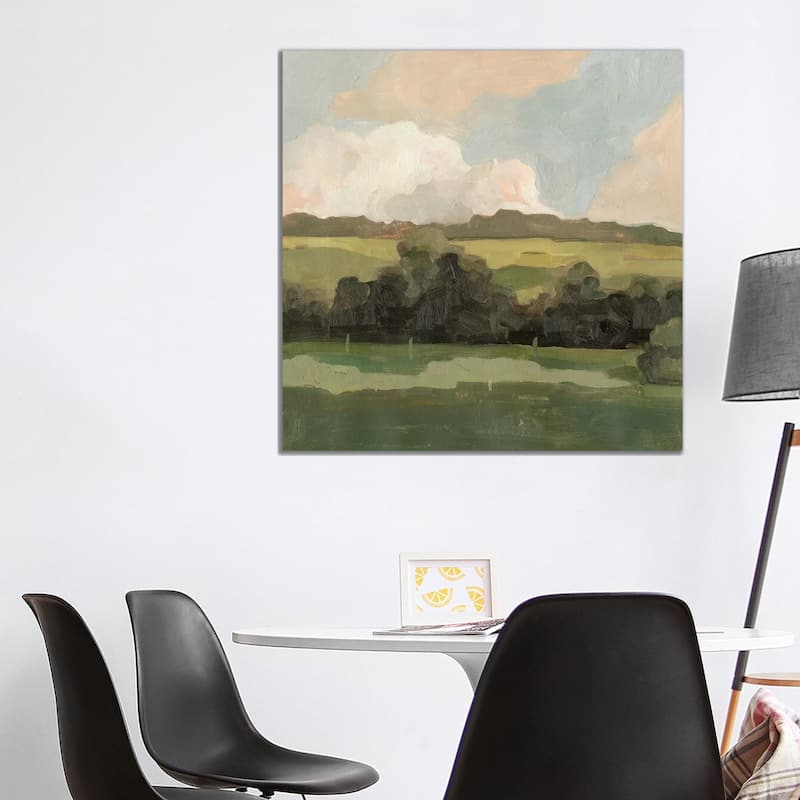 iCanvas "Ochre Evening II" by Emma Scarvey Canvas Print - 37x37x1.5