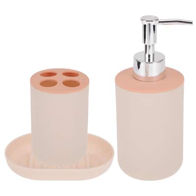 1 Set Durable Round Bathroom Accessories Kit for Bathroom