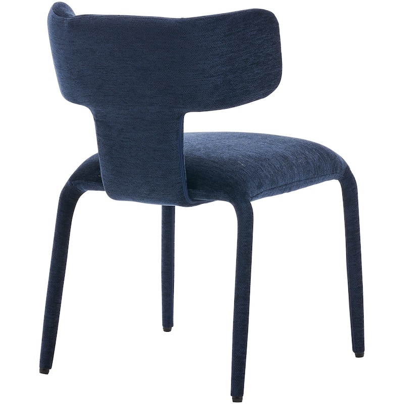 Modern Dining Chairs Set of 2, 18.9"Wx18.5"D Contemporary Fabric Side Chairs