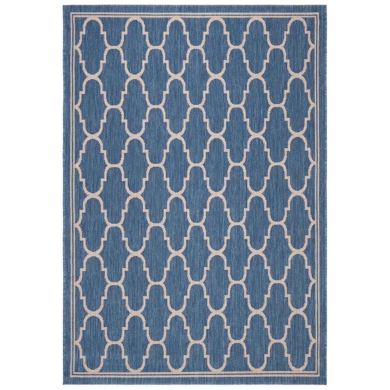 SAFAVIEH Courtyard Lita Waterproof Trellis Backyard Patio Rug