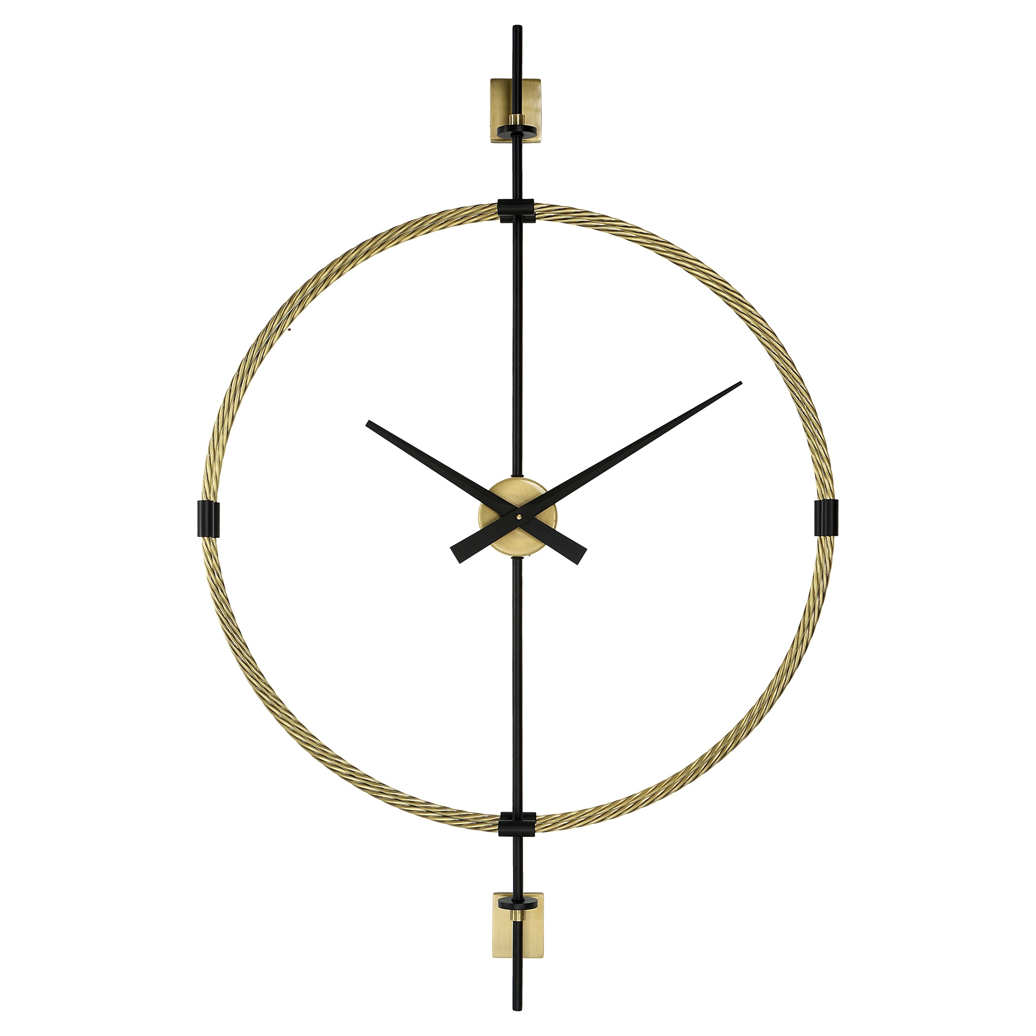 Uttermost Time Flies Modern Wall Clock - 30.75 W X 48.75 H X 4 D (in)