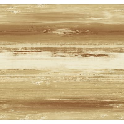 Seabrook Designs Marwick Watercolor Stripe Unpasted Wallpaper - 27 in. W x 27 ft. L