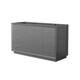 Option Dark Gray / Satin Bronze Hardware