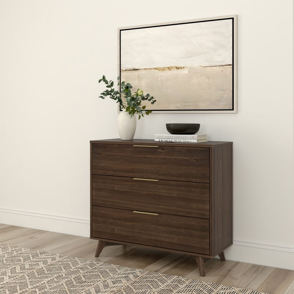 Plank and Beam Haven 3-Drawer Dresser with Pull Handles