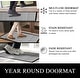 preview thumbnail 39 of 107, A1 Home Collections Polypropylene Rubber Door Mat All Weather Inside Outside Door Mat