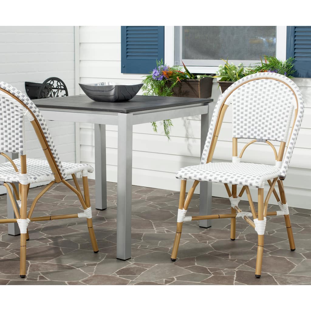SAFAVIEH Marolyn Stackable Dining Chair (Set of 2) - 18Wx22Dx35H