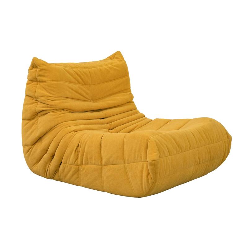 Ergonomic Design Stable Bean Bag Sofa,Armless Floor sofa Bean Bag Chair for Adults Fireside Bean Bag Lounger Memory Foam Chair