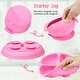 preview thumbnail 13 of 16, Silicone Baby Feeding Set, 7 PCS Baby Led Weaning Supplies