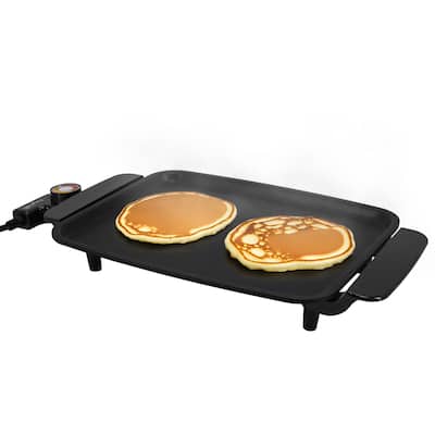 11.81 Inch Nonstick Coating Electric Griddle with Temperature Control