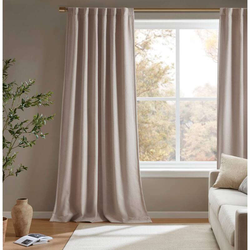 Madison Park Karien Sound blocking/Total blackout curtain panel pair