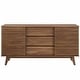 preview thumbnail 4 of 10, Carson Carrington Lagered Sideboard Buffet Table