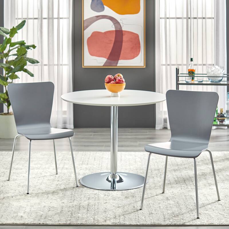 Porch & Den Erie 3-piece Pisa Dining Set - Grey