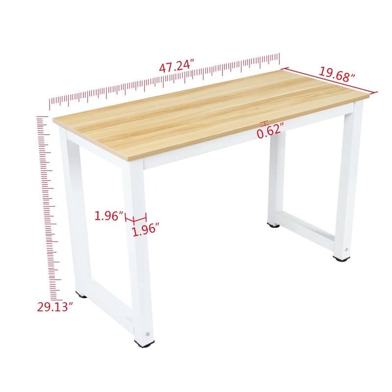 Study Workstation Home Office Shelf