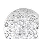 preview thumbnail 9 of 7, Bubble Glass Spheres - 4" - Clear - Set of 2