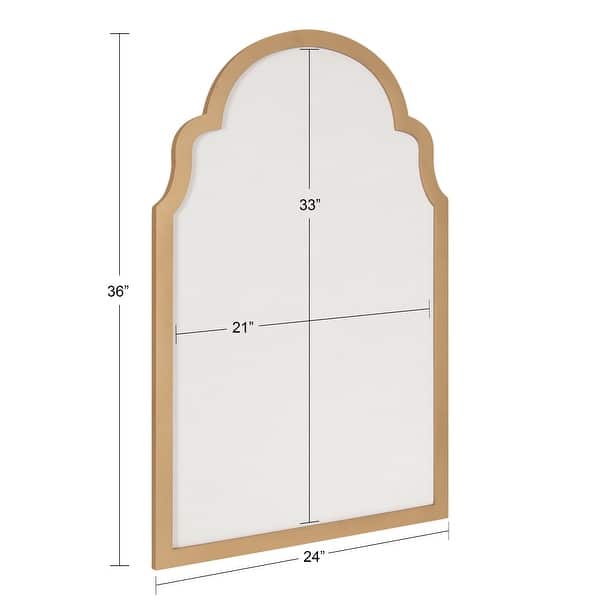Kate and Laurel Holbrook Arch Framed Pinboard - 24x36 - Bed Bath ...