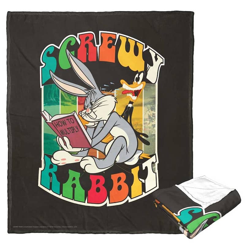 Warner Brothers Looney Tunes Silk Touch Throw Blanket