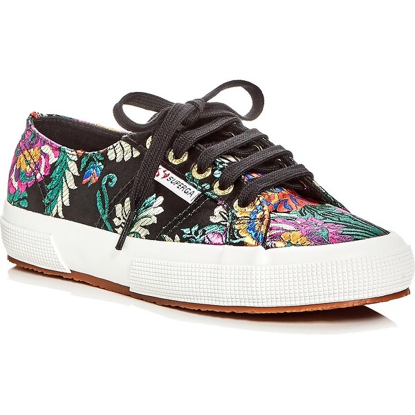 superga embroidered sneakers