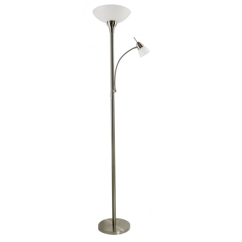 Shop Dual LED Floor Lamp \u0026 Adjustable 