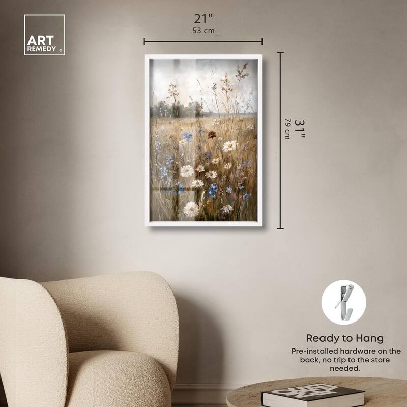 Field of Forgotten Dreams III Shadowbox by Art Remedy
