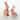 Sullivans 7" & 6" Terracotta Bunny Figurine Set of 2