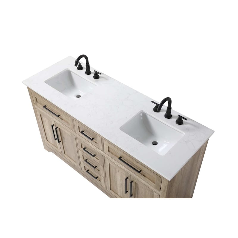 Nathaniel Double Bathroom Vanity (54-84 inch)
