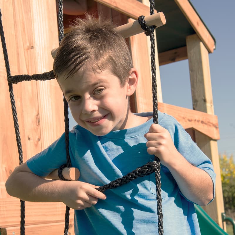 Swing-N-Slide Climbing Cargo Net Kit for Swing Sets - 30 in. W x 96 in. L