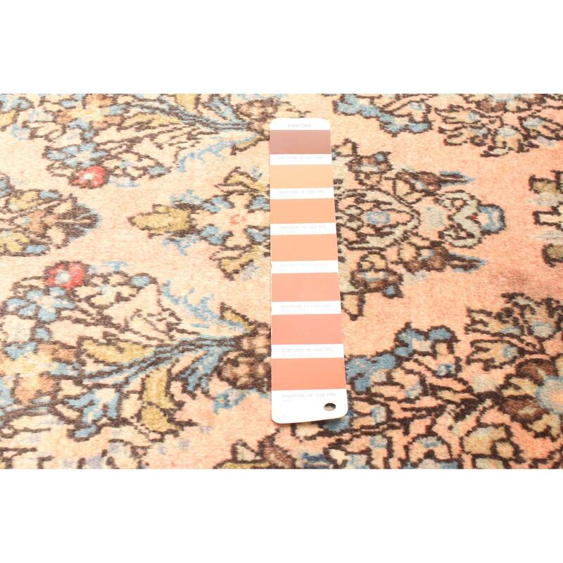 ECARPETGALLERY Hand-knotted Kayseri Copper Wool Rug - 2'0 x 5'8