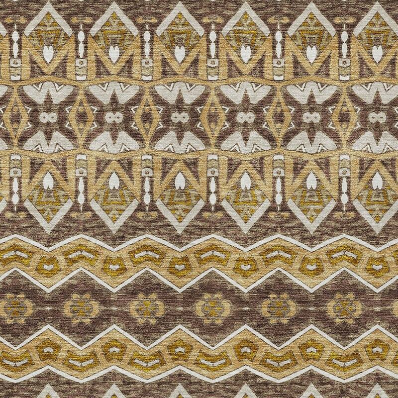 HomeRoots Moroccan Transitional Rectangle Outdoor Rug