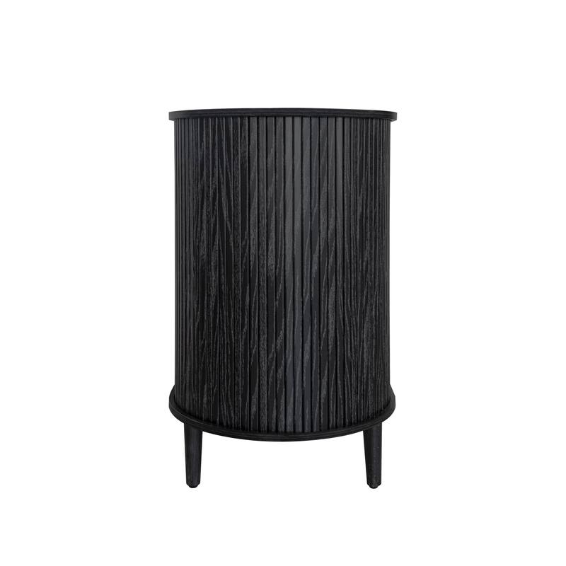 Accent Cabinet with Smoothly Sliding Tambour Doors
