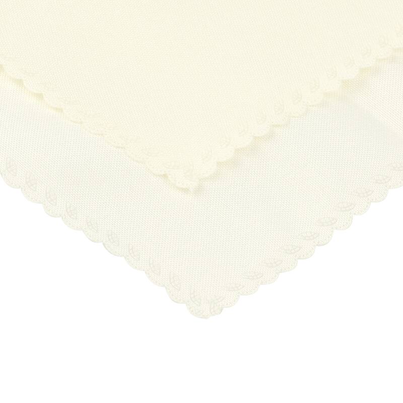 Polyester Cloth Napkins, 6 Pack Solid Washable Fabric Napkins - 19x19inch
