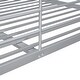 preview thumbnail 9 of 9, Full XL Over Queen Bunk Bed, Save Space or Split Into 2 Beds, Silver