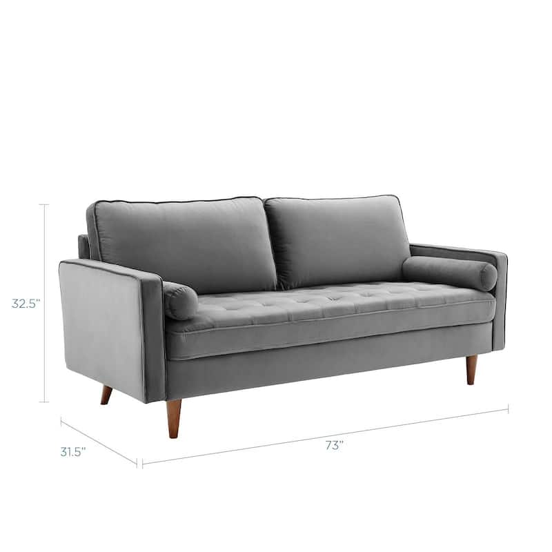 Carson Carrington Talby Velvet Sofa