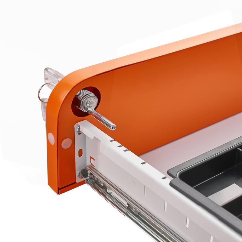 Multifunctional Mobile Filing Cabinet with Advanced Features for Efficient Storage