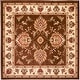 preview thumbnail 50 of 133, SAFAVIEH Lyndhurst Hermanda Traditional Oriental Rug 6'7" Square - Brown/Ivory - Square